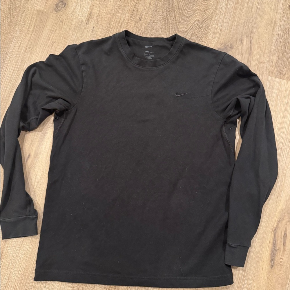 Nike Men's Black Long Sleeve Shirt